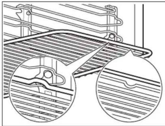 ZANUSSI ZVEWM6X3 - Wire shelf: - 1