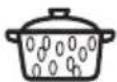 ZANUSSI ZVEWM6X3 - Recommended power settings for different kinds of food - 9