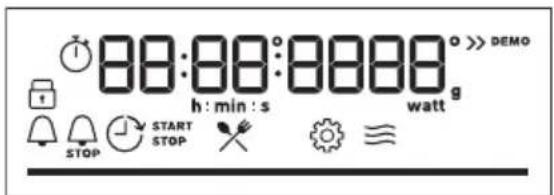 ZANUSSI ZVEWM6X3 - Touches tactiles du bandeau de commande - 4