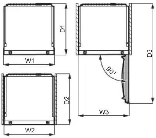 ZANUSSI ZRAX10FS2 - DIMENSIONS - 2