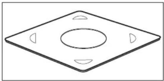 ZANUSSI ZVEKM8KN - Microwave bottom glass plate - 3