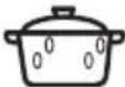 ZANUSSI ZVEKM8KN - Recommended power settings for different kinds of food - 5