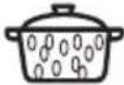 ZANUSSI ZVEKM8KN - Recommended power settings for different kinds of food - 9