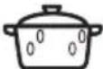 ZANUSSI ZVEIM6X3 - Recommended power settings for different kinds of food - 5