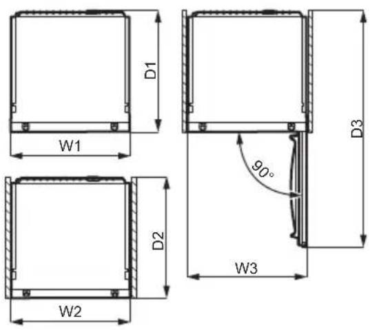 ZANUSSI ZRAK10FS3 - DIMENSIONS - 2
