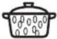 ZANUSSI ZVEKM7XN - Recommended power settings for different kinds of food - 9