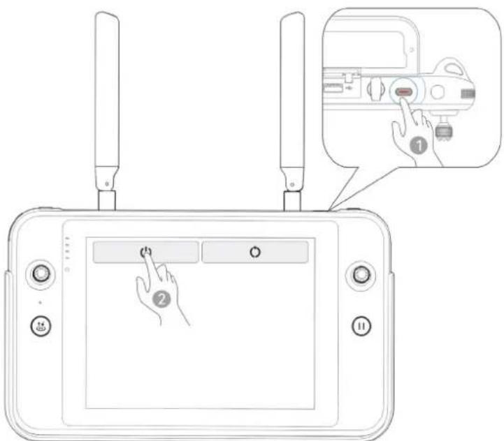 Autel EVO MAX 4T - Arrêt de la télécommande - 1