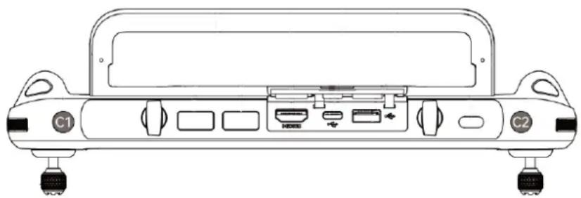 Autel EVO MAX 4T - Touches personnalisées C1 et C2 - 1