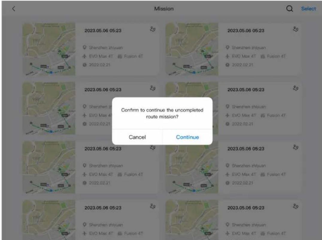 Mission 2023.05.06 05:23 Shenzhen zhiyuan EVO Max 4T Fusion 4T 2022.02.21 2023.05.06 05:23 Shenzhen zhiyuan EVO Max 4T Fusion 4T 2022.02.21 Confirm to continue the uncompleted route mission? Cancel Continue 2023.05.06 05:23 Shenzhen zhiyuan EVO Max 4T Fusion 4T 2022.02.21 2023.05.06 05:23 Shenzhen zhiyuan EVO Max 4T Fusion 4T 2022.02.21