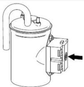 STIEBEL ELTRON DHC Classic - Bouton de réarmement du disjoncteur de sécurité - 2