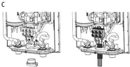 STIEBEL ELTRON DHC Classic - DHC 3-2, and DHC 4-2 @ 208 V electrical connection - 2