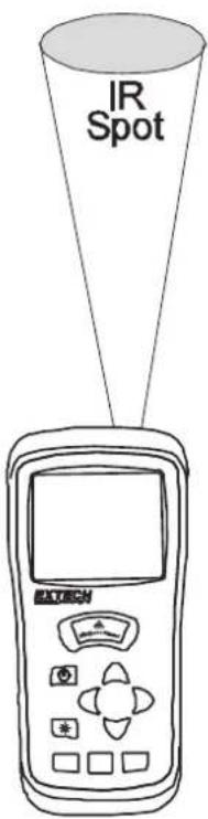 Extech AN200 - Mesure de température par Infrarouge (sans contact) - 1