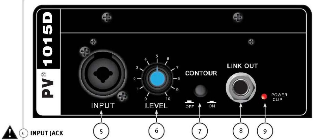 PEAVEY PV 1015D - ÖVRE PANELEN - 1