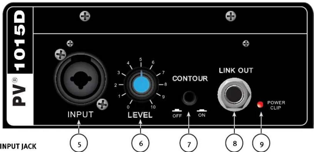 PEAVEY PV 1015D - TOP PANEL - 2