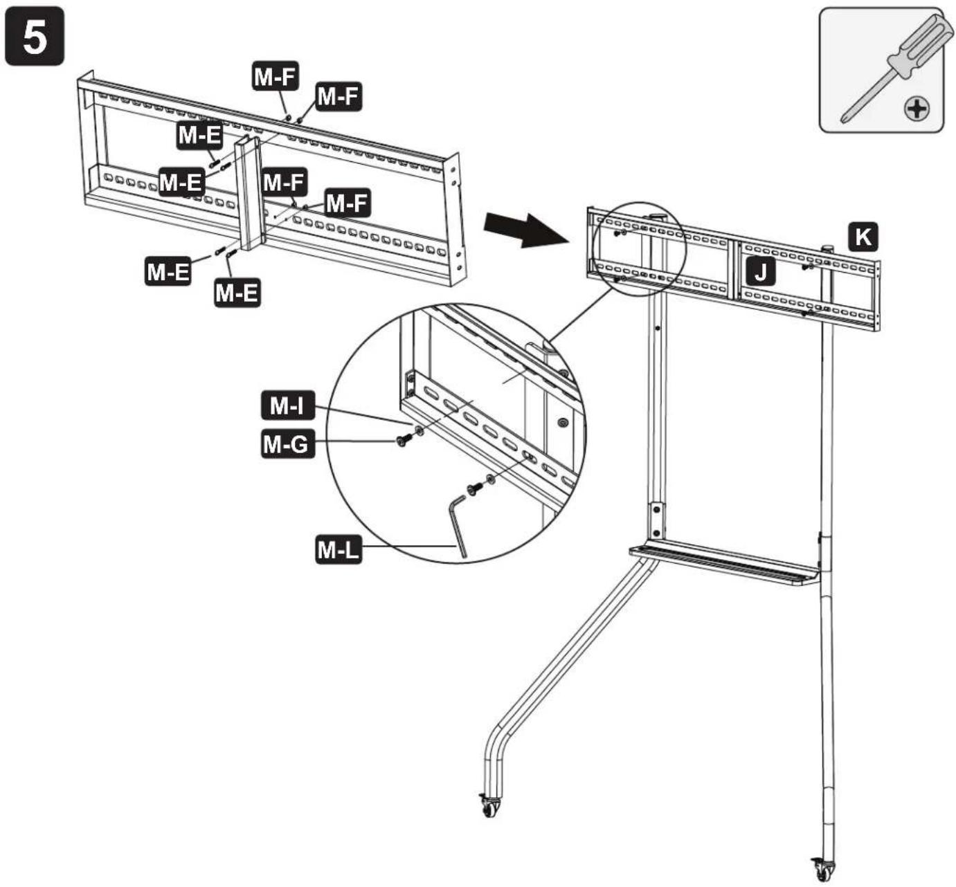 Tripp Lite DMCS5585WL - Assembly - 1