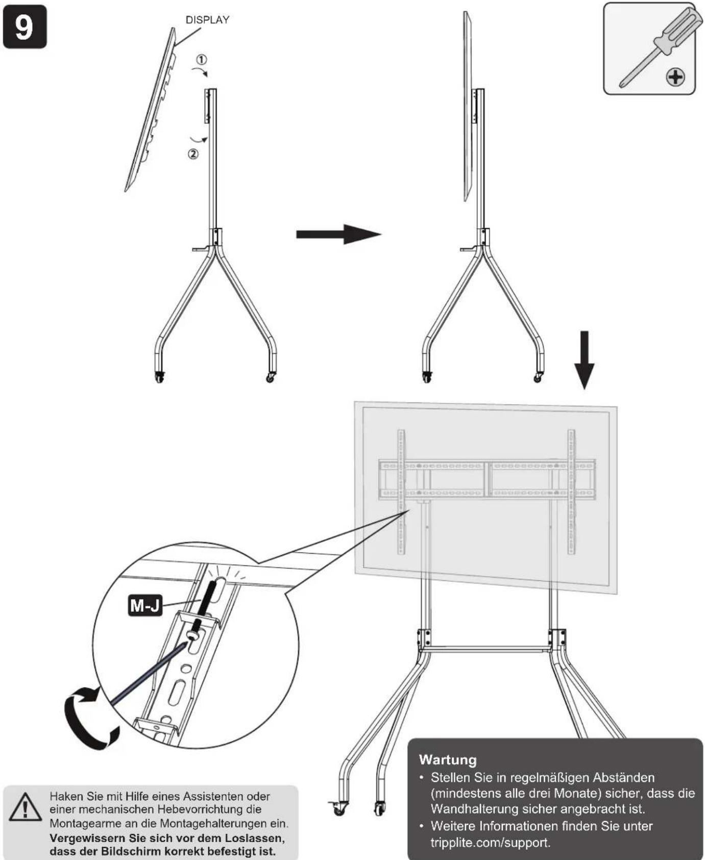 Tripp Lite DMCS5585WL - Montage - 1