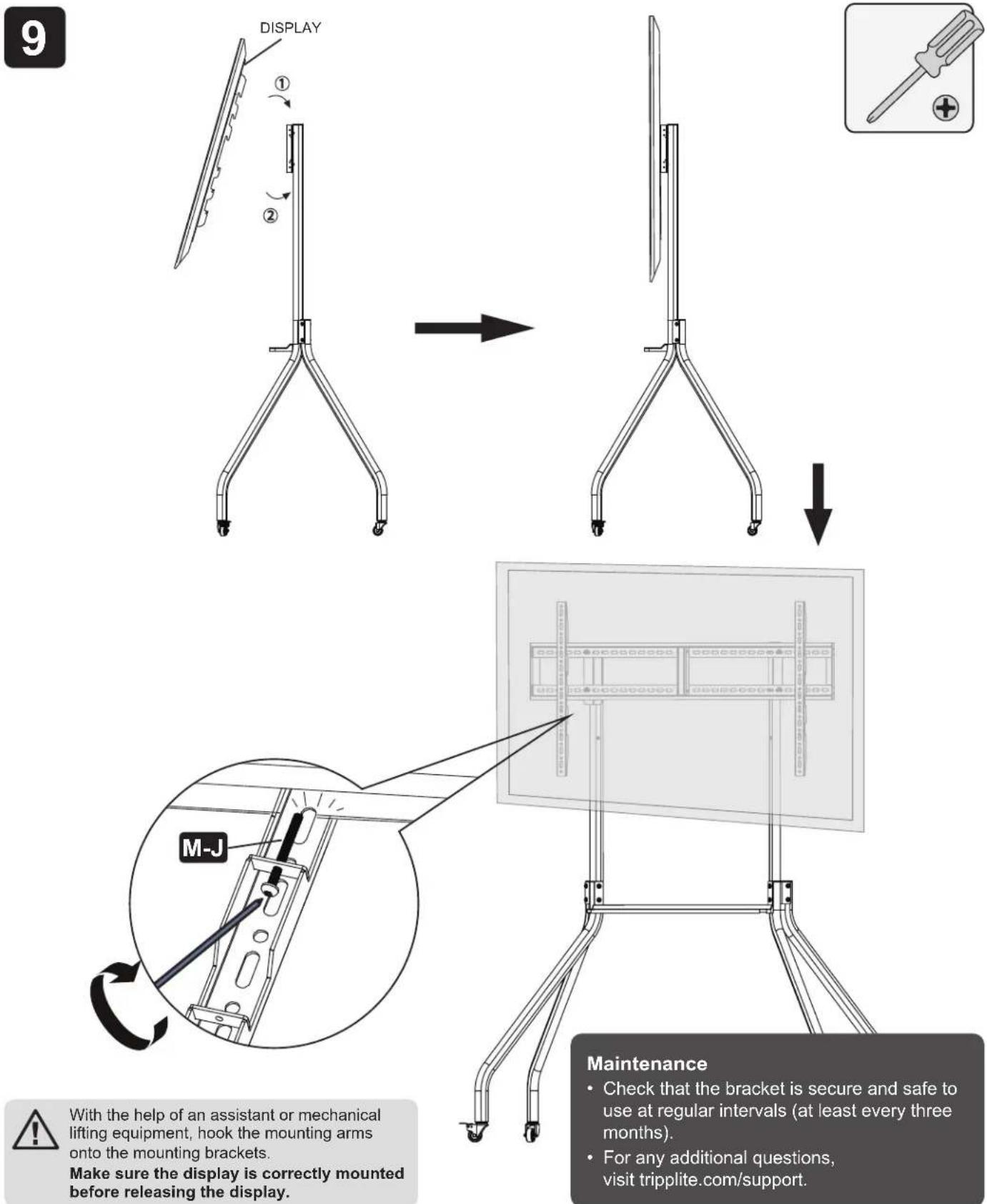 Tripp Lite DMCS5585WL - Assembly - 1