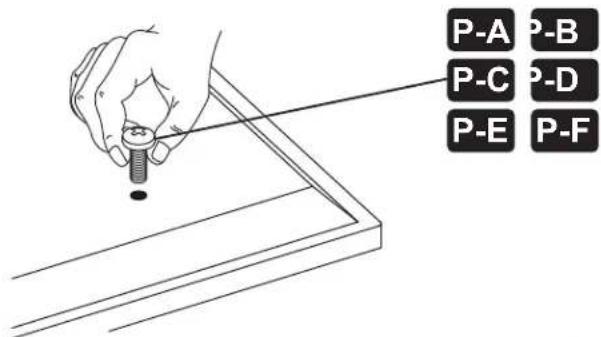 Tripp Lite DMCS5585WL - Measure the TV Fixing Holes Width and Height - 2