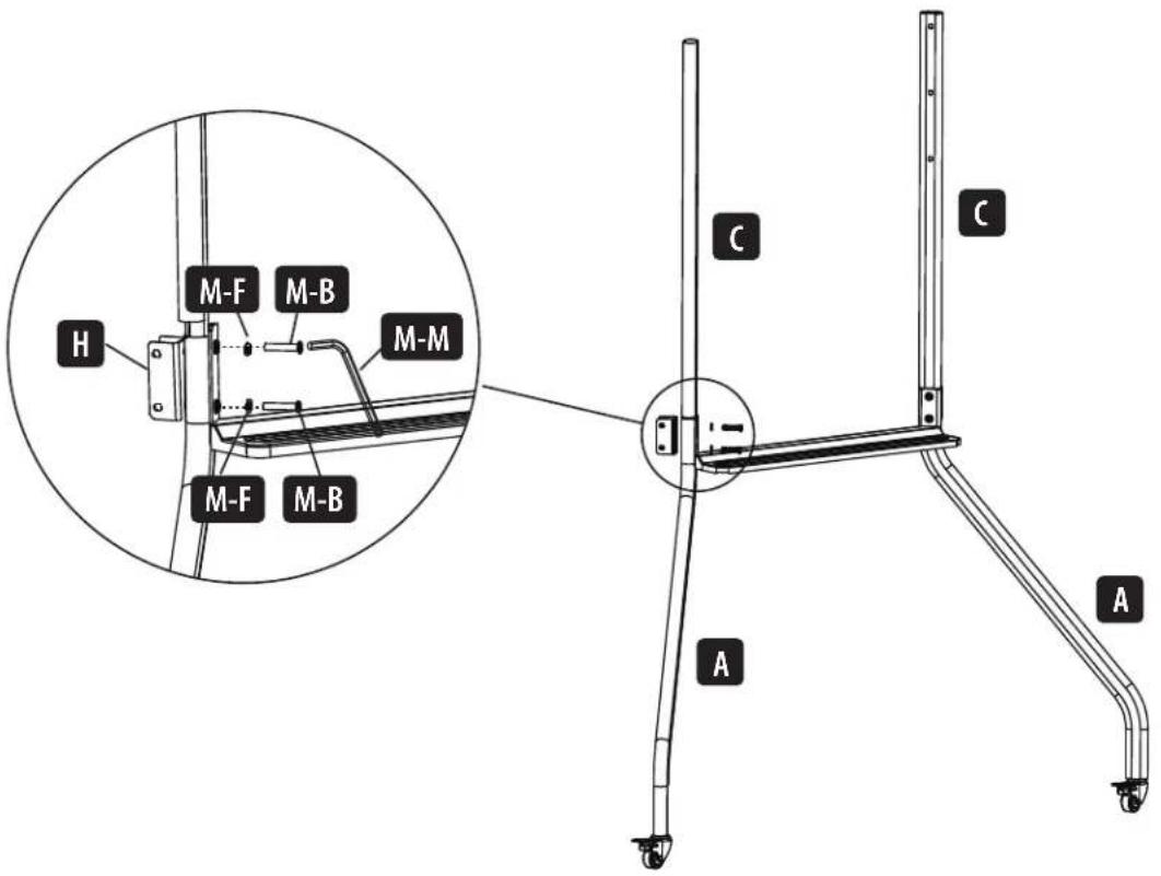 Tripp Lite DMCS5585WL - Порядок сборки - 1