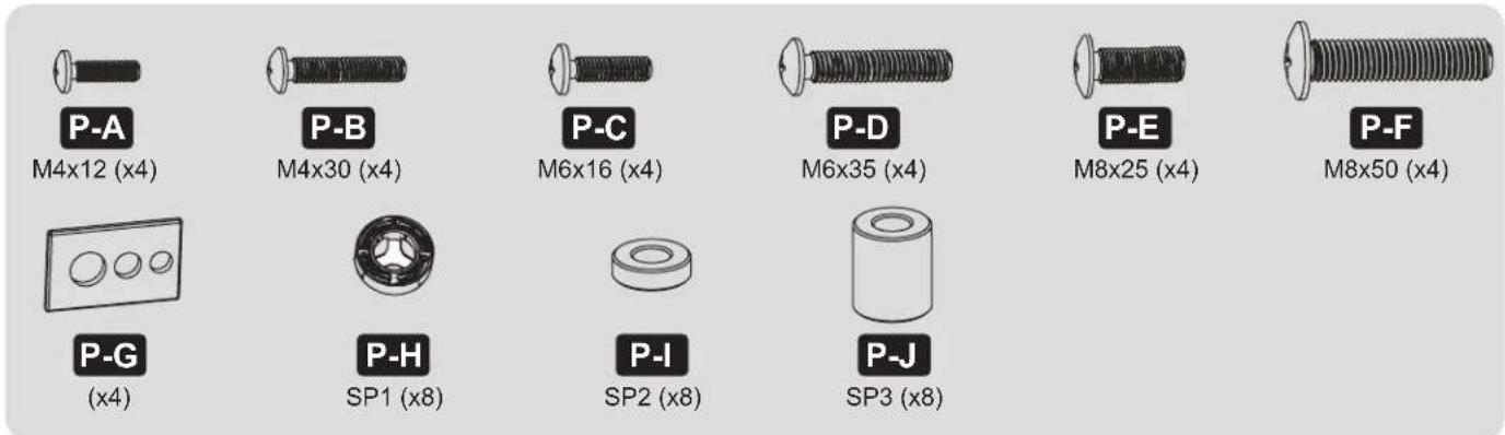 Tripp Lite DMCS5585WL - Component Checklist - 3