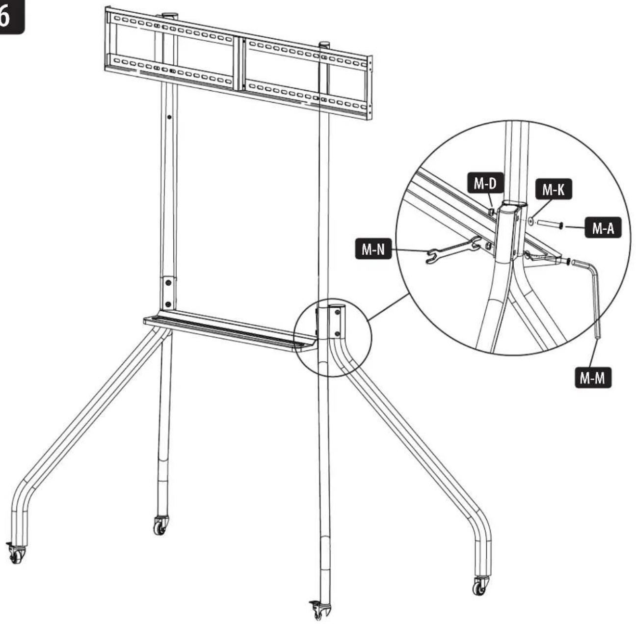 Tripp Lite DMCS5585WL - Порядок сборки - 1