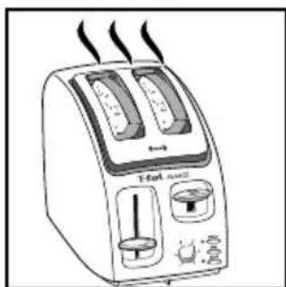 TEFAL Avante 8749 - TOASTING BREAD - GRILLAGE DU PAIN - 3