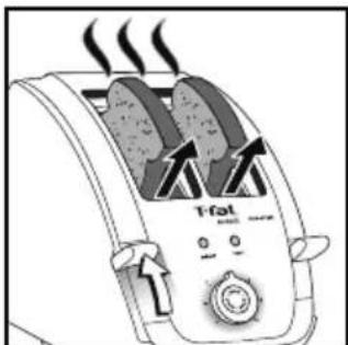 TEFAL Avante TT7101 - TOASTING BREAD - GRILLAGE DU PAIN TOSTADO DEL PAN - 4