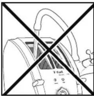 TEFAL Avante TT7101 - DO NOT - À NE PAS FAIRE LO QUE DEBE CUIDAR PARA EVITAR RIESGOS - 1