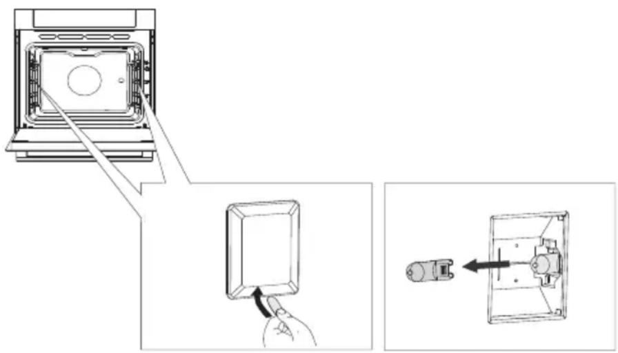 ASKO OP8678GG - Remplacement de l'ampoule du four - 3