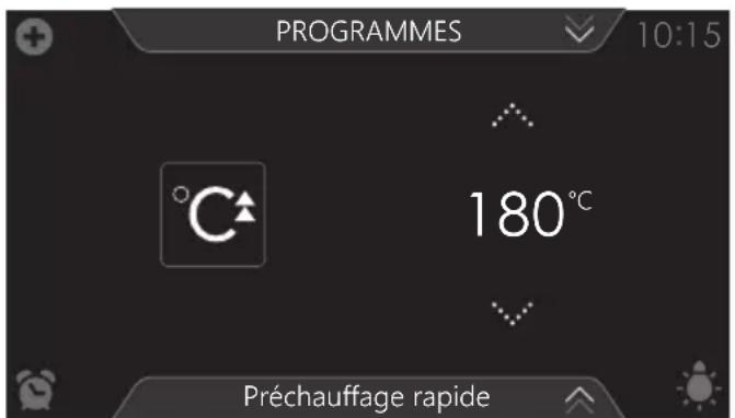 ASKO OCS8678GG - Utilisation du préchauffage rapide - 1