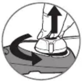 TEFAL P26146 - Using the operating valve (A) - 2