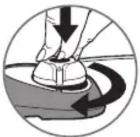 TEFAL P26146 - Using the operating valve (A) - 1