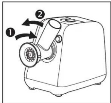 TEFAL Le Hachoir 1700 ME7021 - Montering av kvarnblocket på kottkvarnen - 1