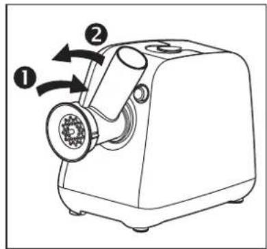 TEFAL Le Hachoir 1700 ME7021 - Fitting the chopping unit on the appliance - 1