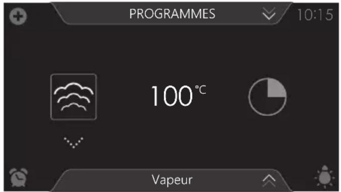ASKO OCS8478GG - Utilisation d'une fonction « vapeur - 1