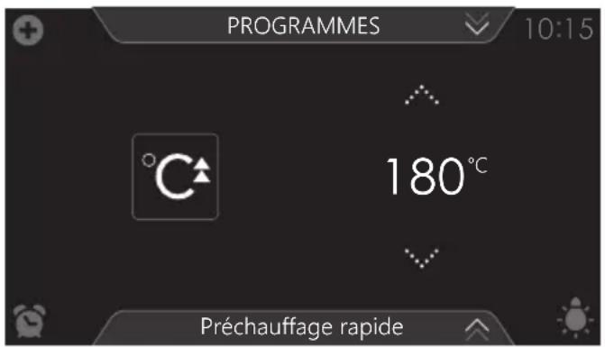 ASKO OCS8478GG - Utilisation du préchauffage rapide - 1