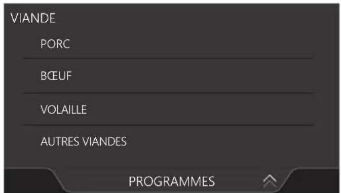 ASKO OCS8478GG - Sélection d'un programme - 2