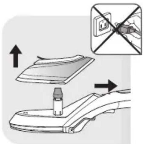 Diagram illustrating seatbelt switch mechanism with labeled components and directional arrows