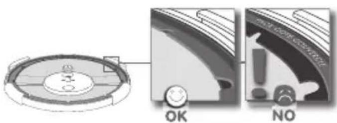 TEFAL Clipso + Precision P44115 - Kapak lastiğini temizlemek için - 1