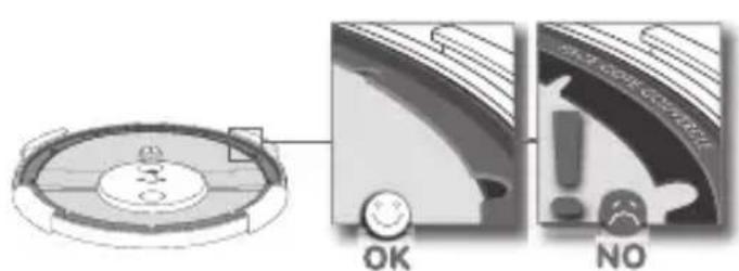 TEFAL Clipso + Precision P44115 - Καθαρισμός του λάστιχου στεγανοποίησης του καπακιού - 1