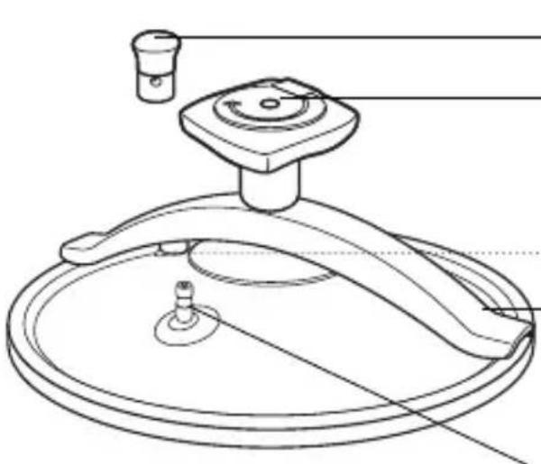 TEFAL Authentique SS P05316 - Descriptive diagram • Σχεδιάγραμμα περιγραφής • Schéma descriptif - 1