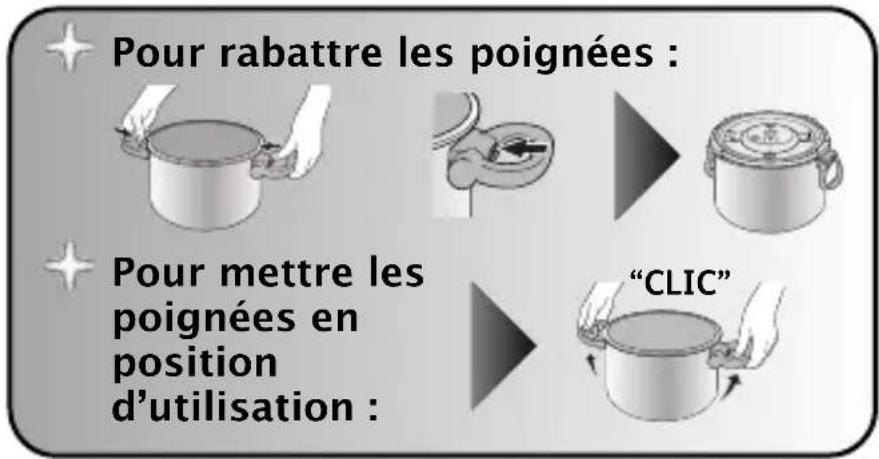 TEFAL Clipso Modulo 2 P42814 - Poignées rabattables\* - 2