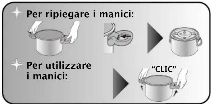 TEFAL Clipso Modulo 2 P42814 - Manici pieghevoli\* - 2