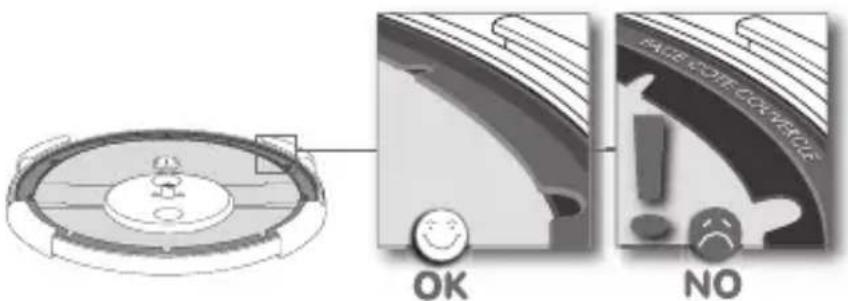 TEFAL Clipso Modulo 2 P42814 - To clean the lid seal - 1