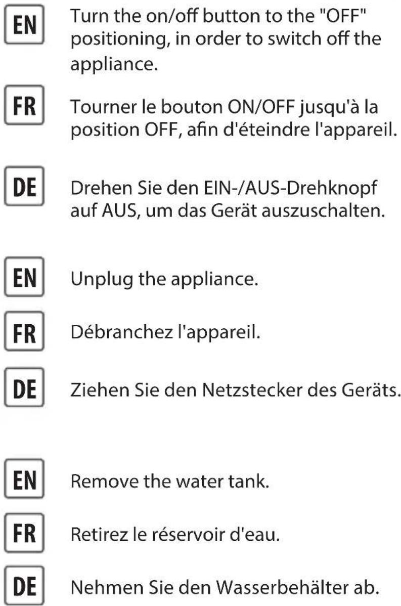 TEFAL Pro Style IT3440 - AFTER USE / APRÈS L'UTILISATION / NACH GEBRAUCH - 1