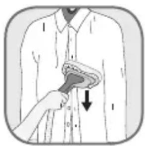 TEFAL Master Valet IS6300 - The steam cap cannot be used together with the fabric brush on the steam head. Be sure the unit is unplugged and completely cool before attaching accessories. - 2