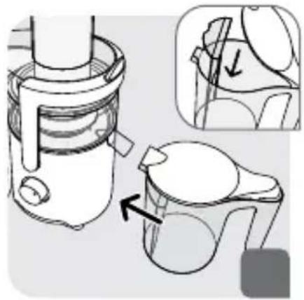 TEFAL Easy Fruit ZE610 - Easy Fruit Juice Extractor - 7