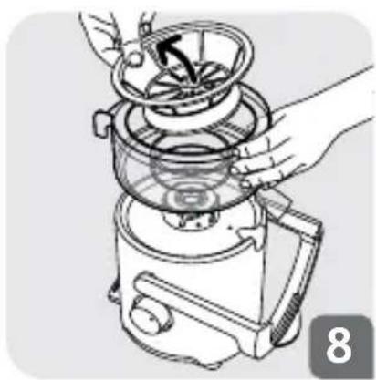 TEFAL Easy Fruit ZE610 - Easy Fruit Juice Extractor - 9