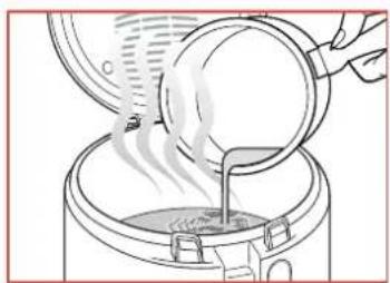 TEFAL Maxi Fry FF1055 - Füllen Sie den Frittierbehälter - 2