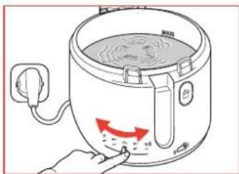TEFAL Maxi Fry FF1055 - Preheating - 3